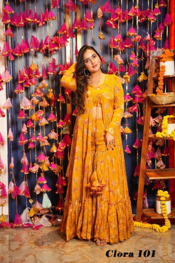 Koti Style Indo-Western Suit - Image 2