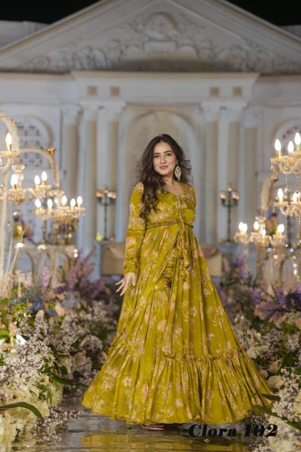 Koti Style Indo-Western Suit - Image 3