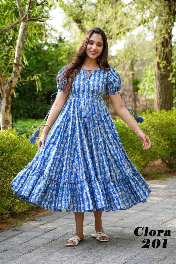 Digital Printed Heavy Dress - Image 6