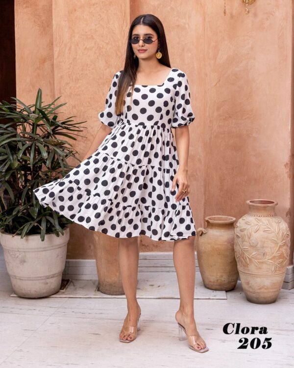 Digital Printed Heavy Dress - Image 2