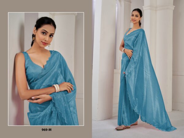 Soft Organza Net Saree
