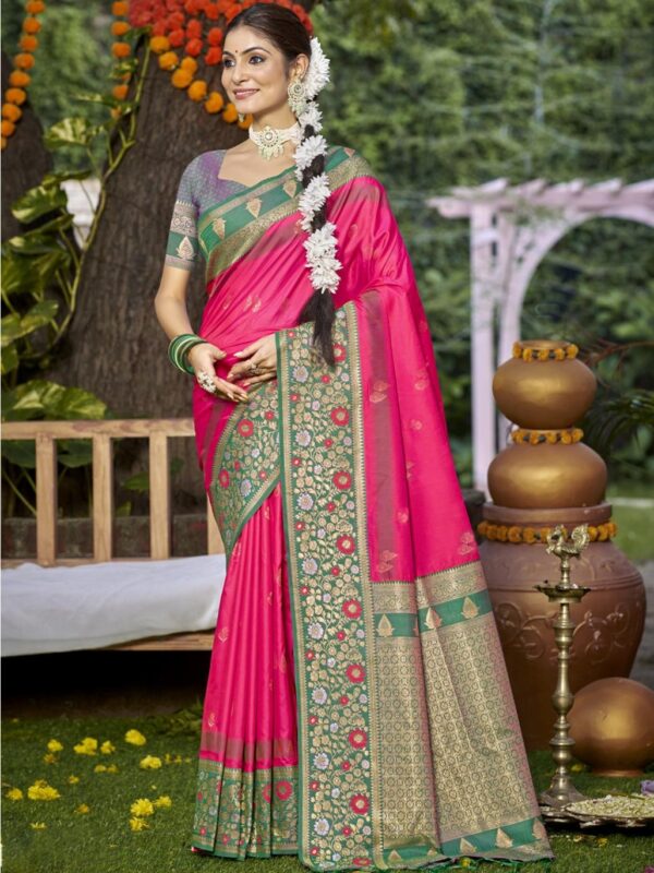Traditional Silk Saree for Weddings and Festivals