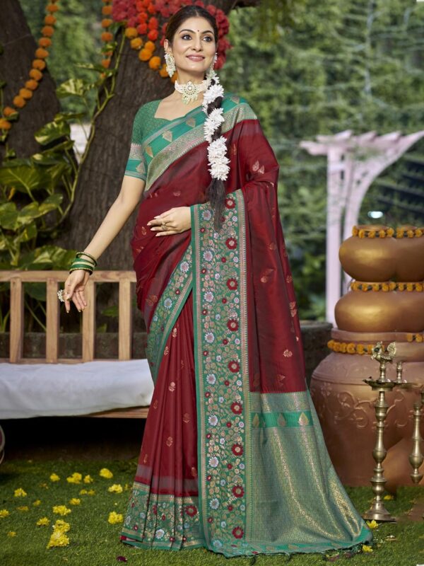 Traditional Silk Saree for Weddings and Festivals
