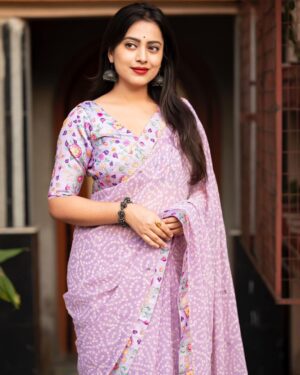 Bhandani Georgette Saree