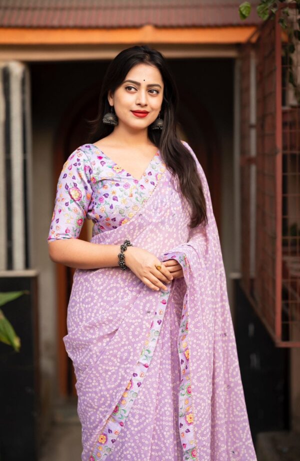 Bhandani Georgette Saree - Image 2