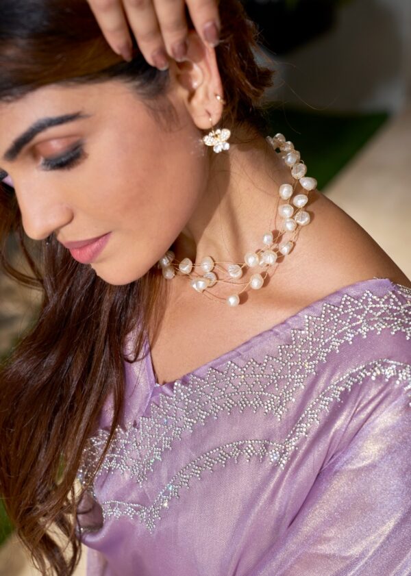 Mehek Saree Coat with Hand Work - Image 2