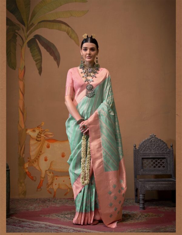 Handloom Weaving Silk - Image 6