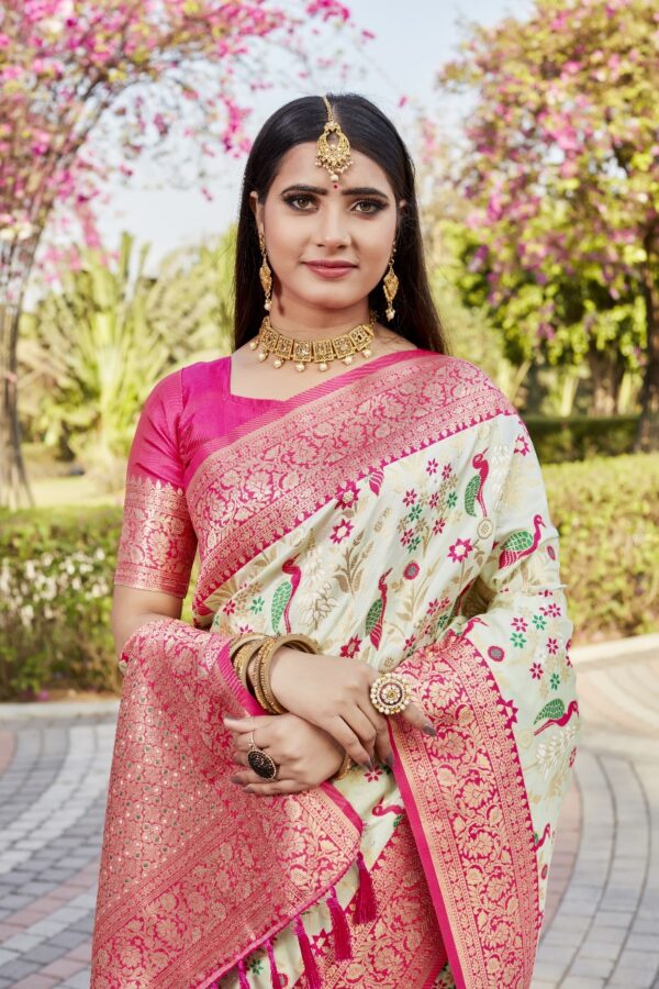 Premium Kanjivaram Silk Saree - Image 5