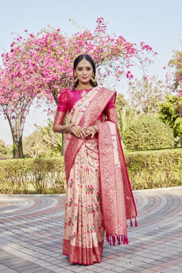 Premium Kanjivaram Silk Saree - Image 4