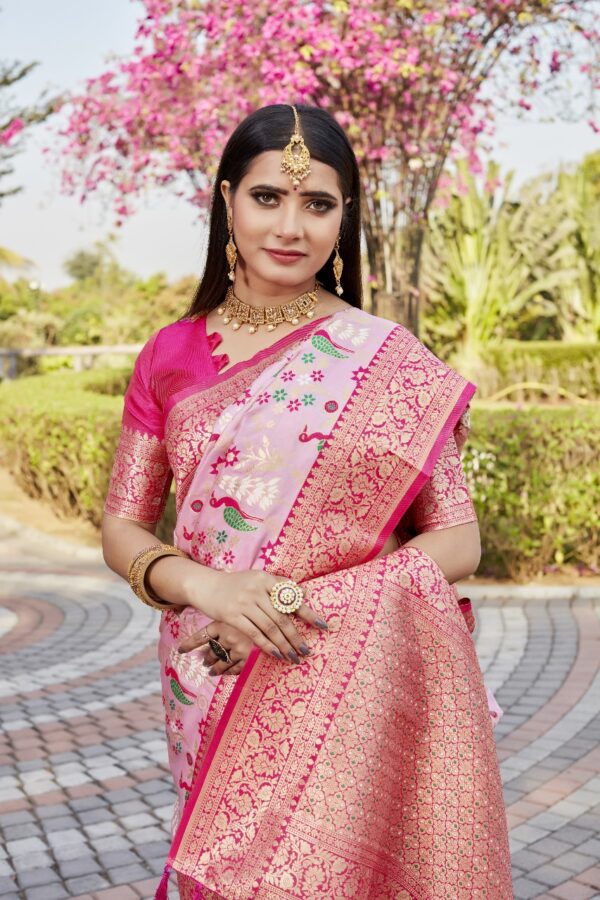 Premium Kanjivaram Silk Saree - Image 2