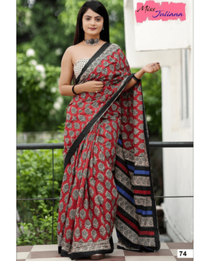 Printed Cotton Saree