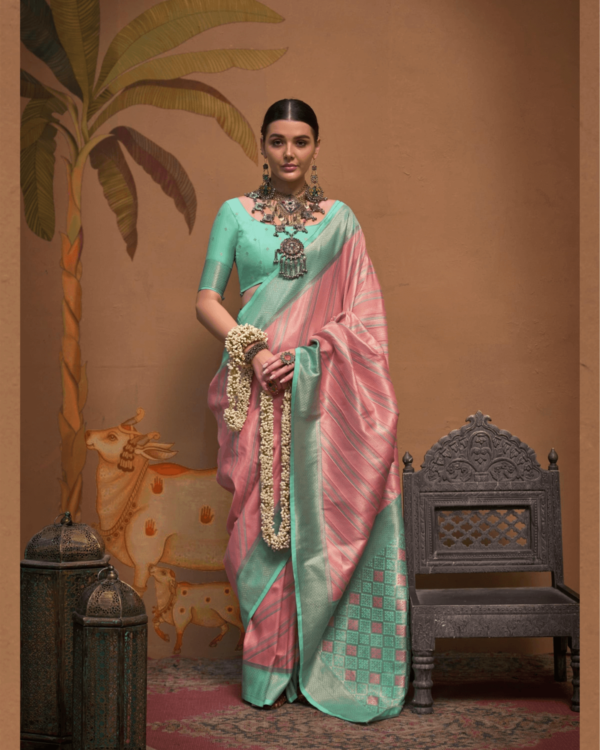Miss Juliana Bagru Printed Cotton Saree – Jaipur Mulmul Fabric