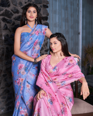 Crush Hand Work Saree